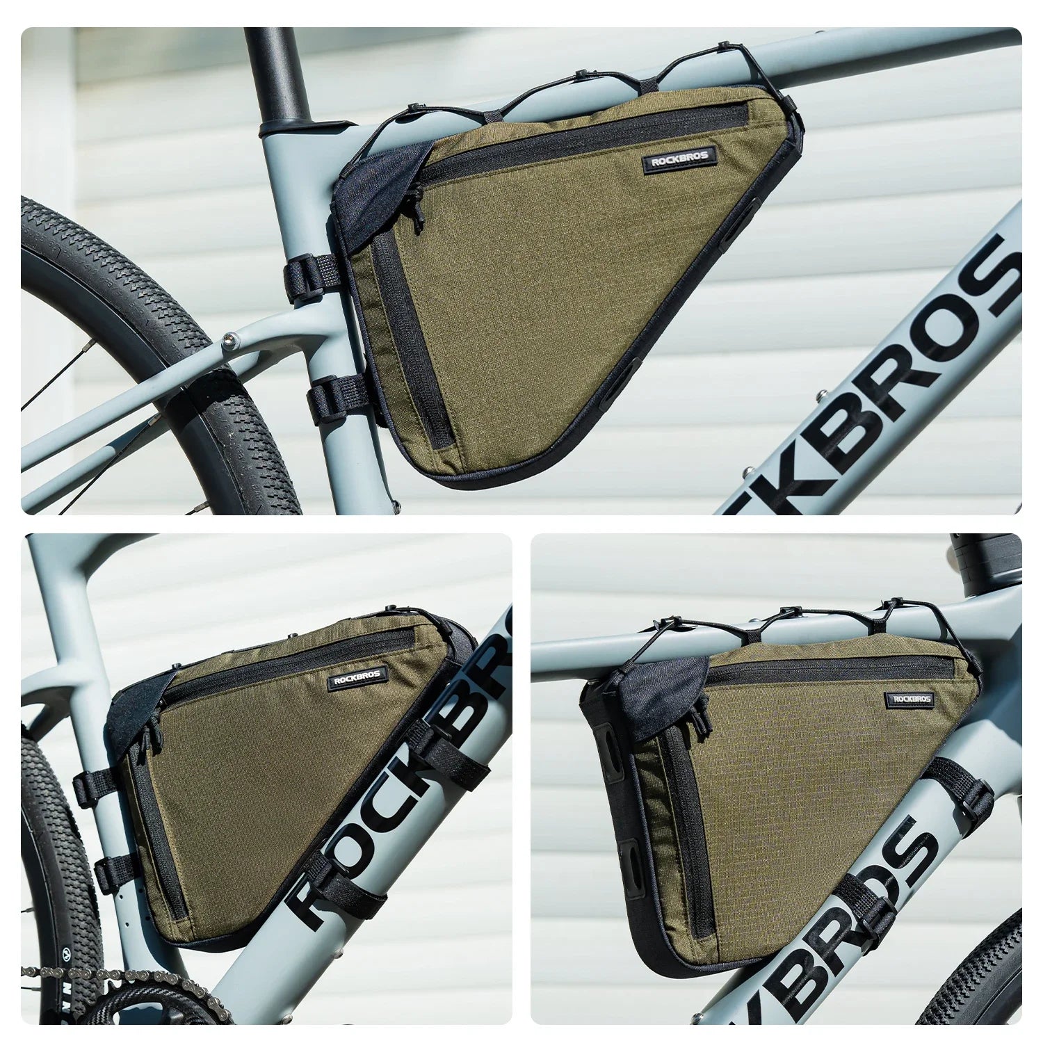 ROCKBROS nylon bag rainproof detail - view 4