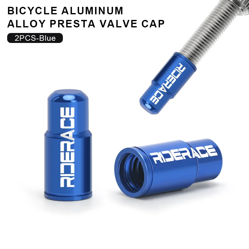 Bike Valve Caps — 2/4/10 Pack Presta Covers