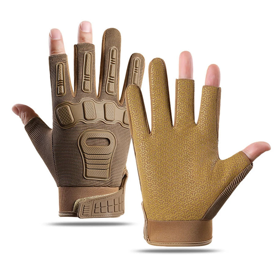 Half-finger training gloves yellow - view 6