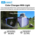 INBIKE road cycling glasses lens colour change - view 4