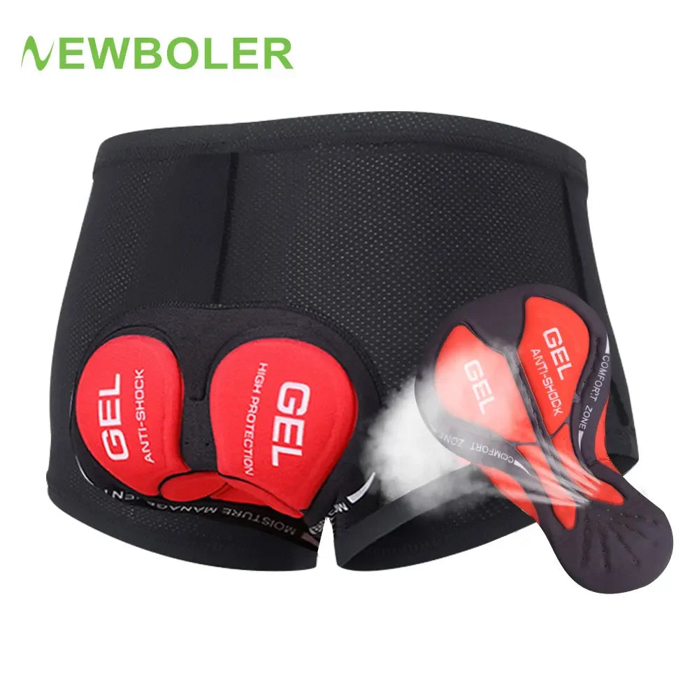 NEWBOLER cycling underwear shorts with 5D gel pad