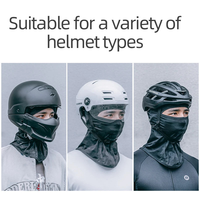 Breathable ice silk sun protection mask - view 6