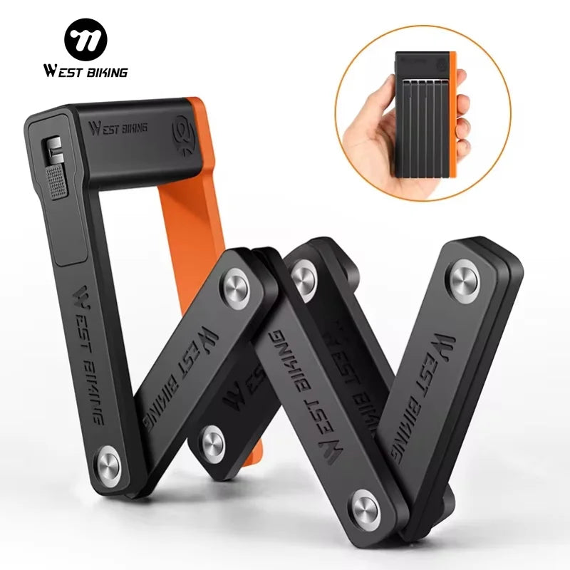 WEST BIKING heavy-duty folding lock 63cm - main view