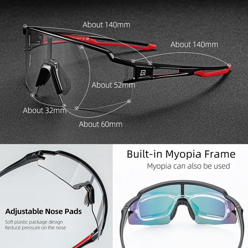 ROCKBROS cycling glasses myopia frame insert - view 4