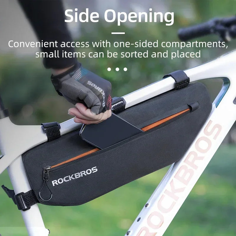 Frame bag dual side opening compartments - view 4