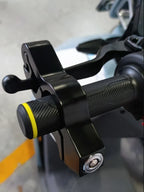 Bike brake lock red colour installed - view 2