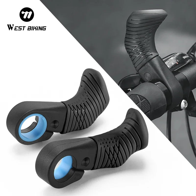 WEST BIKING Bar End Grips — Ergonomic Inner Handlebar