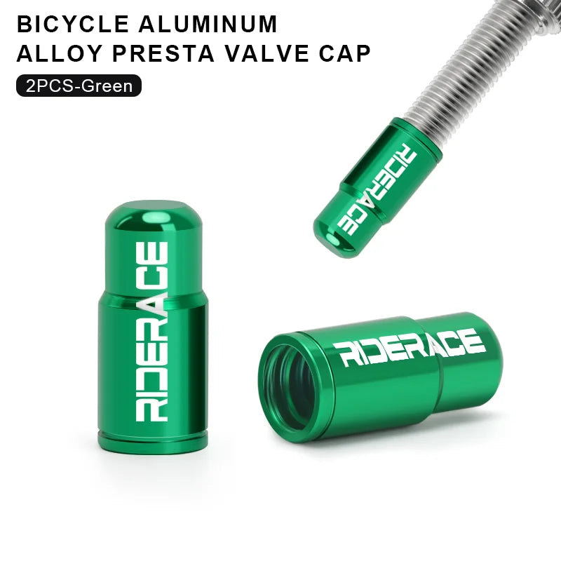Bike Valve Caps — 2/4/10 Pack Presta Covers