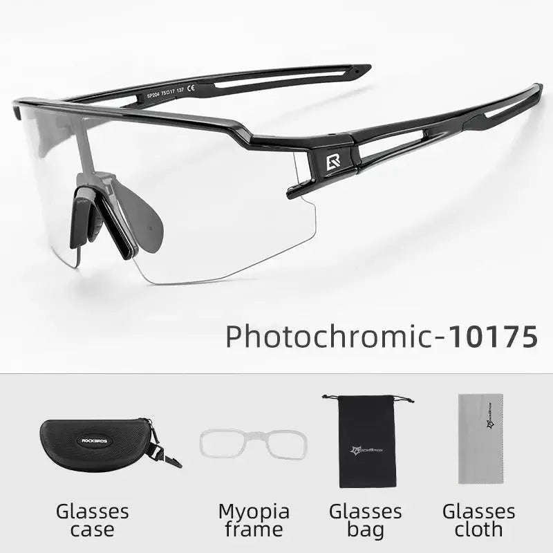 ROCKBROS Photochromic & Polarised Cycling Glasses