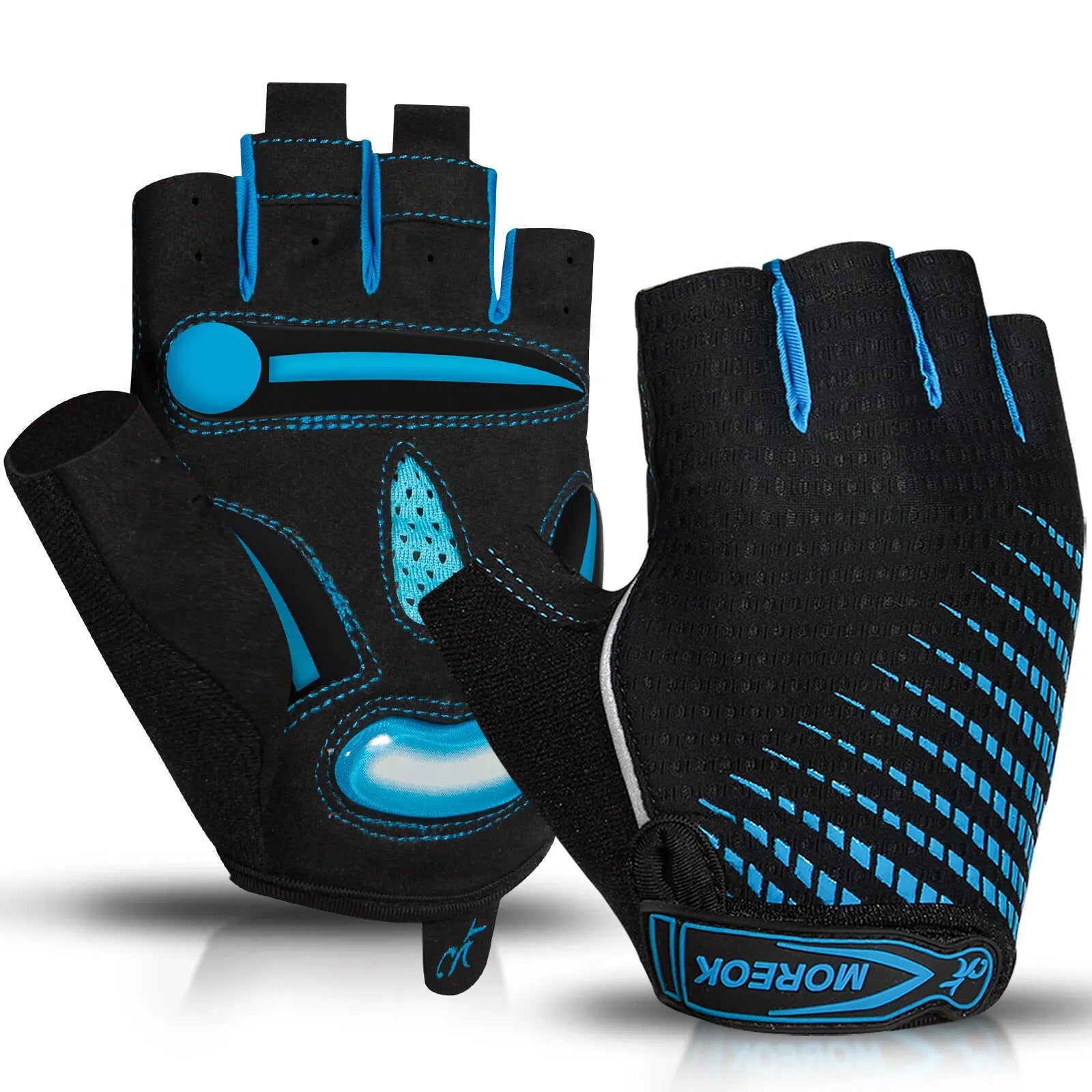 Washable cycling gloves fourchette design - view 11