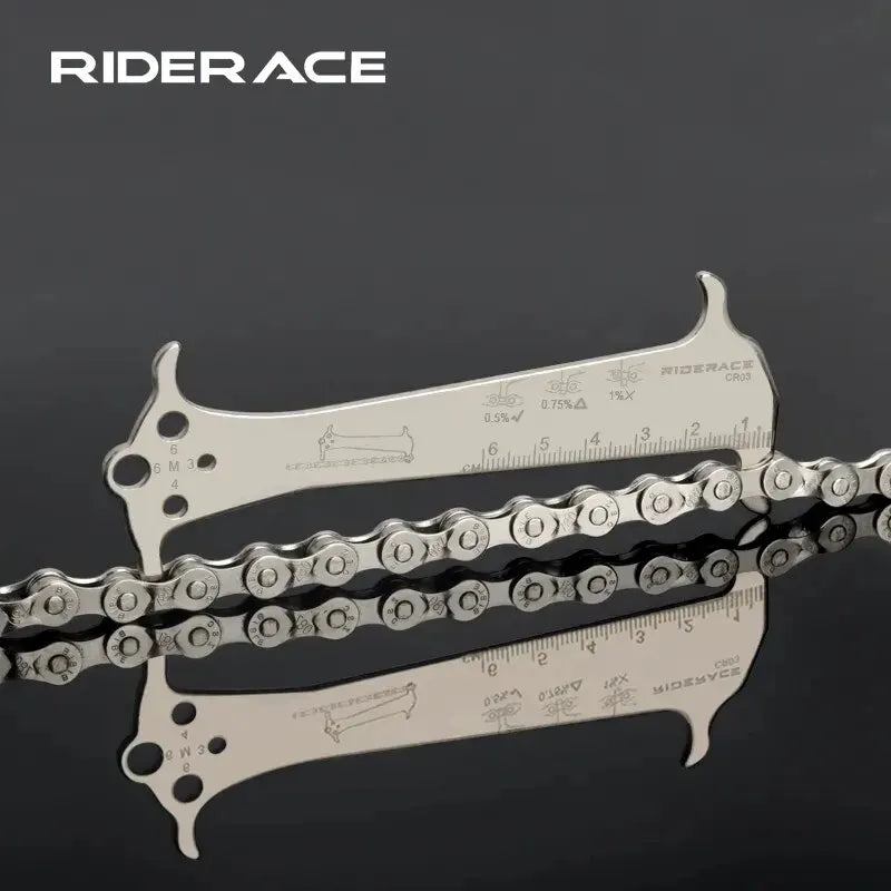 Bike chain wear indicator gauge stainless steel - main view