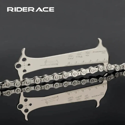Bike chain wear indicator gauge stainless steel - main view