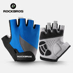 Gel-padded MTB half-finger gloves shock-absorbing - view 2