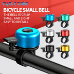 Aluminium bike bell 6 colour options - main view