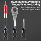 WEST BIKING Repair Tool Kit — Ratchet Wrench & Tire Levers
