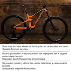 3K carbon fibre pattern bicycle fender - view 2