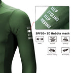 Breathable cycling jersey rear pockets - view 3