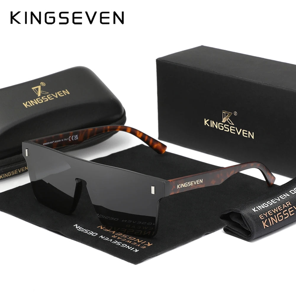 KINGSEVEN Polarized Sunglasses — Big Frame UV400 TR-90