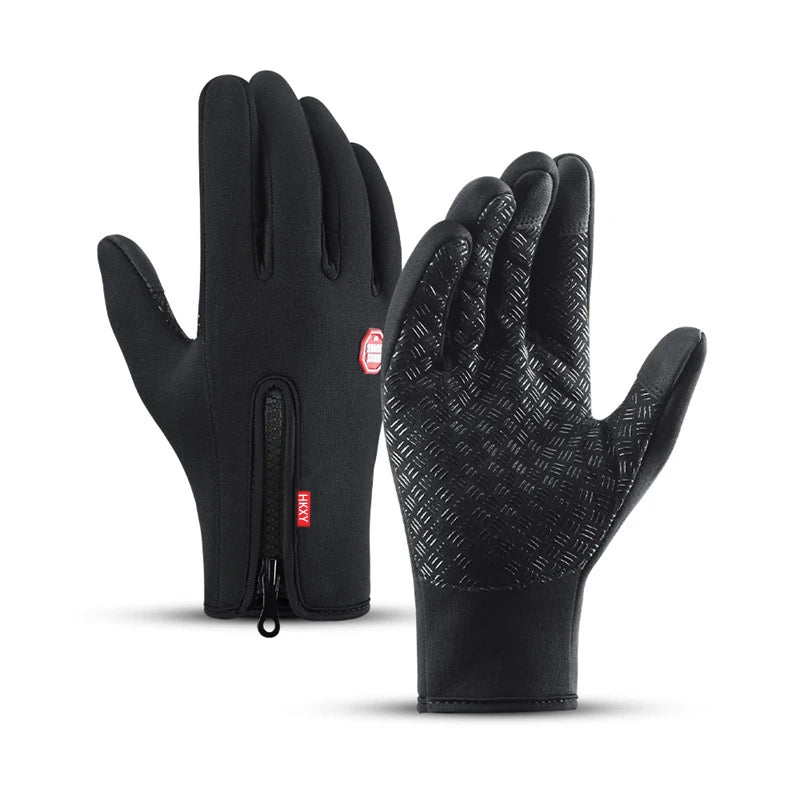 Motorcycle winter gloves windproof warm - view 10