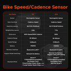 Magene S3+ sensor size comparison lightweight - view 5