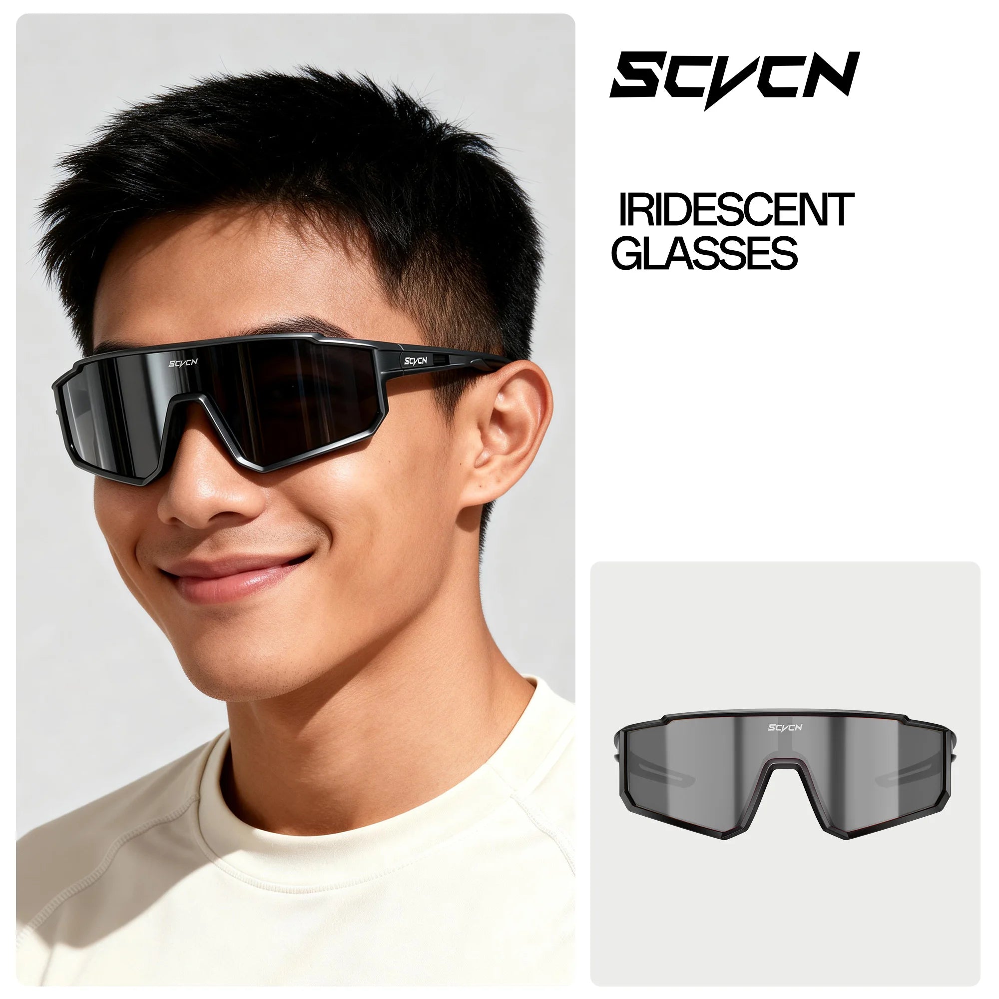 SCVCN UV400 sunglasses studio shot