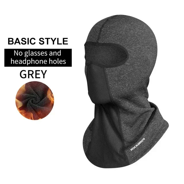 Cycling balaclava cap light gray - view 14