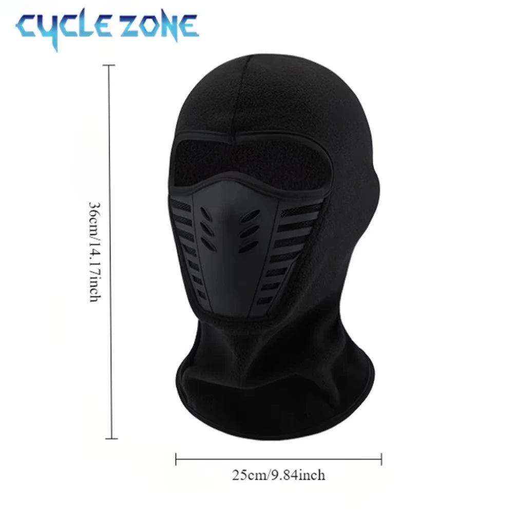 Winter Full Face Balaclava — Windproof Fleece Mask