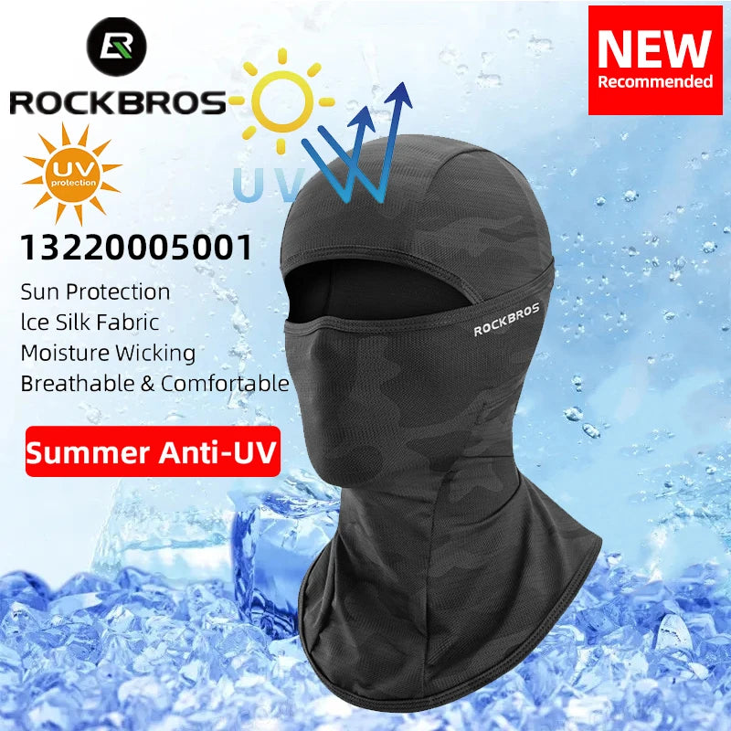 ROCKBROS UV ice silk face mask for motorcycling - view 8