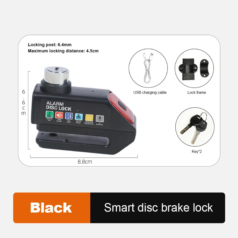 Disc lock security e-bike motorcycle - view 9