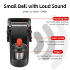 Bike bell black titanium handlebar mount - view 6