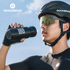 Water bottle installed in bike cage - view 3