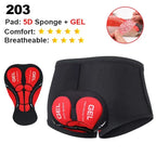 NEWBOLER cycling underwear shorts worn while cycling