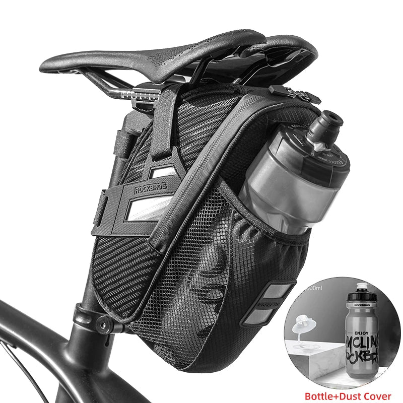 Bike tail bag mesh pocket organisation - view 8