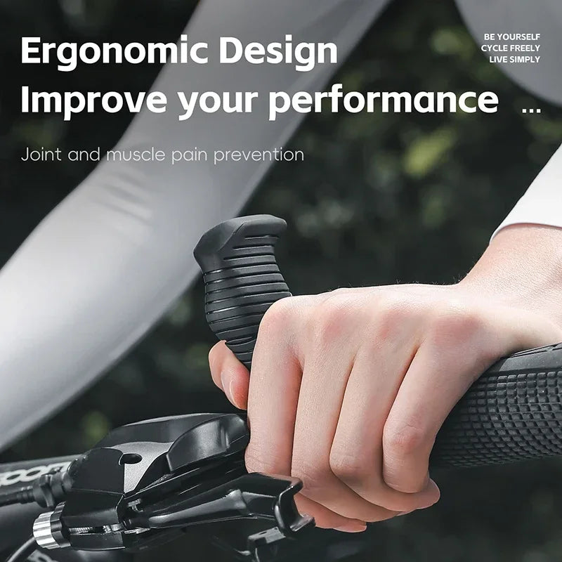 WEST BIKING Bar End Grips — Ergonomic Inner Handlebar