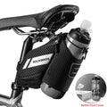 Cycling seatpost bag with bottle holder - view 7