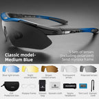 Unisex polarized sunglasses for road cycling - view 7