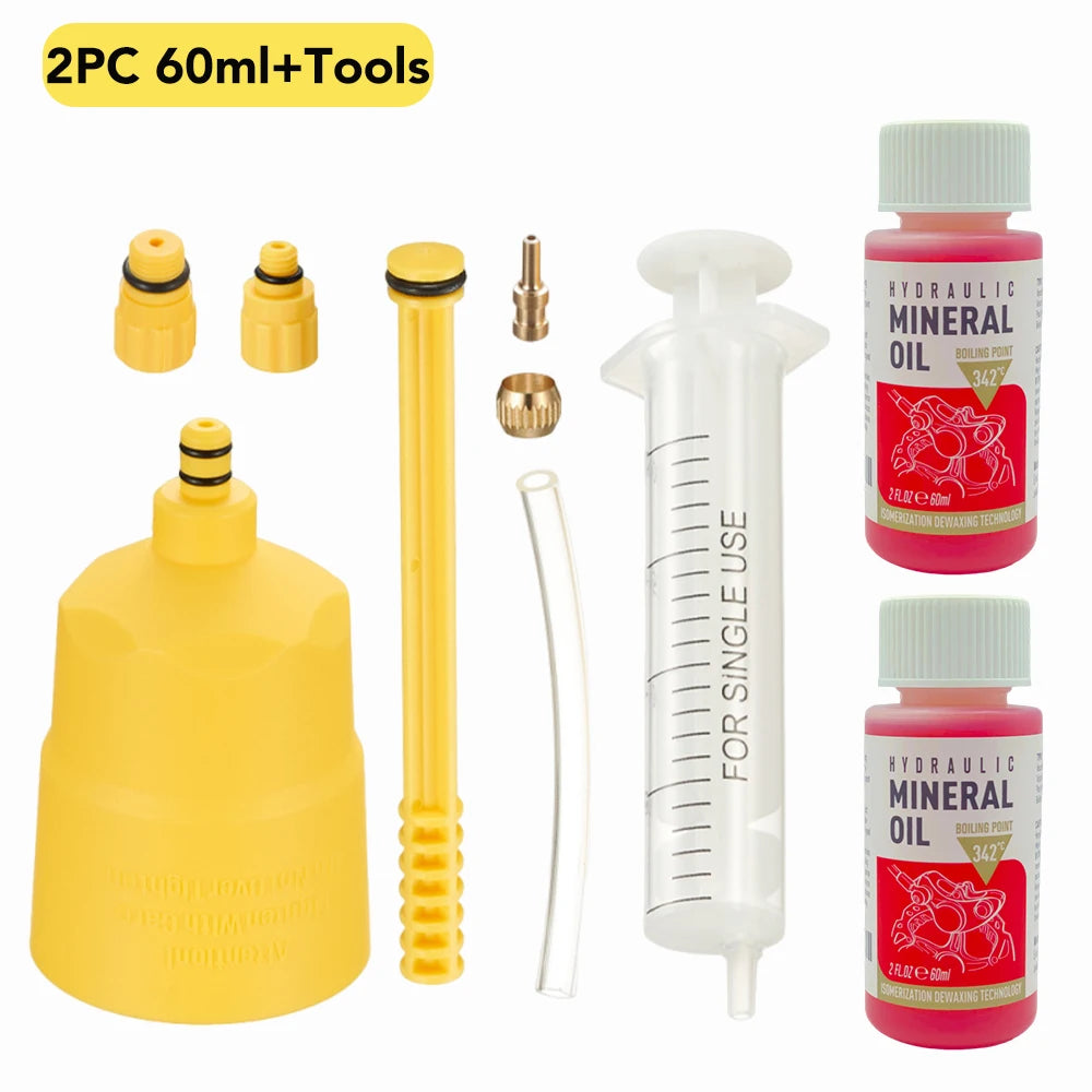 Bike brake fluid change tool set - view 7