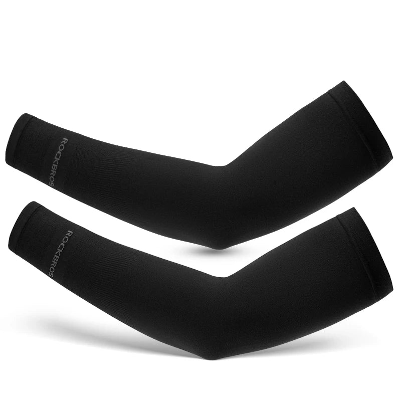 Breathable cycling arm sleeves for running - view 10