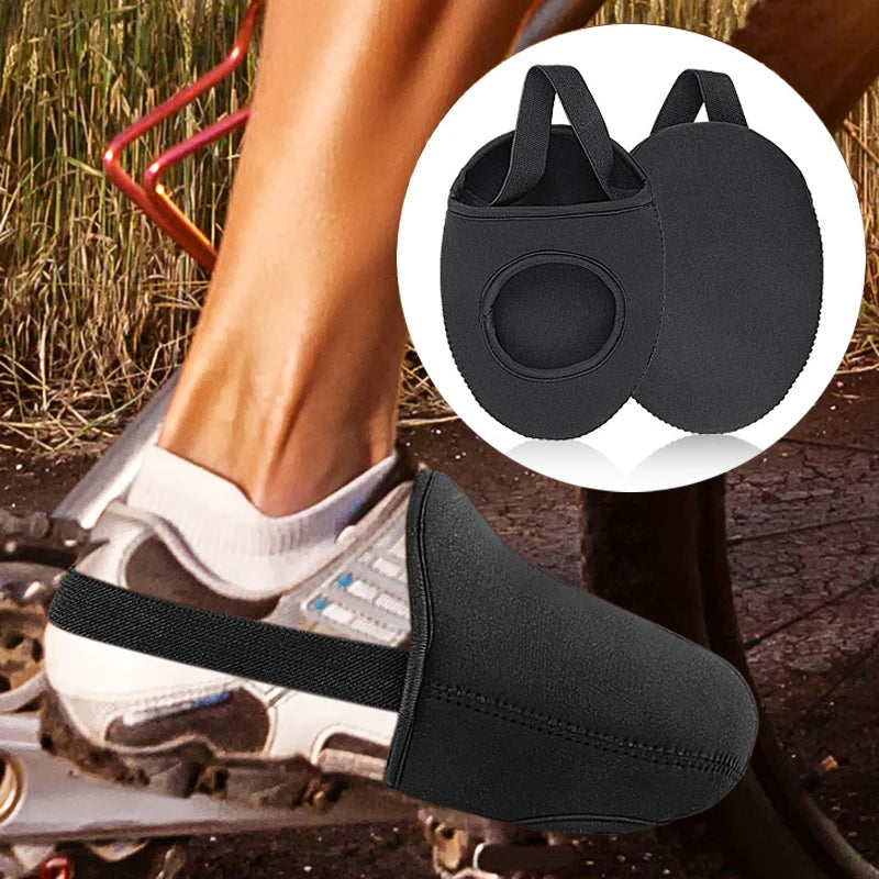 Windproof cycling shoe covers half palm toe protector - main view