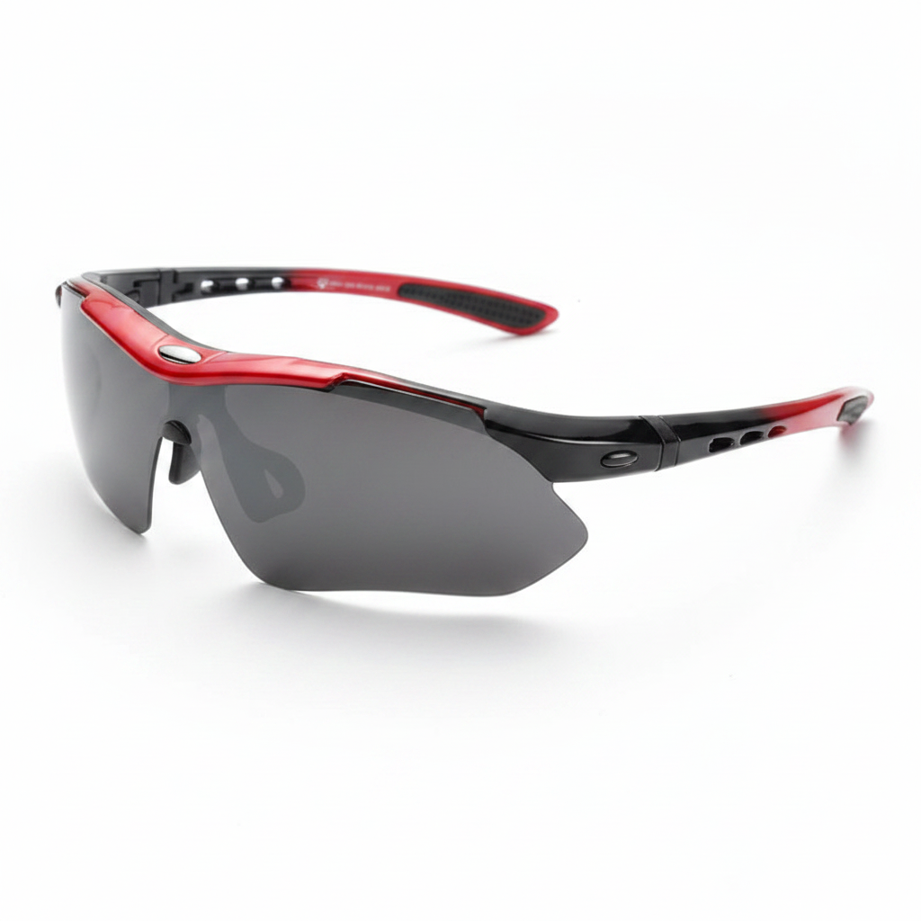 Polarised Cycling Sunglasses — 5 Interchangeable Lenses