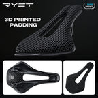 RYET Aircode 3D-Printed Carbon Saddle — 255x150mm