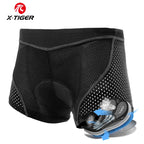 Padded cycling boxer shorts non-slip grip - view 2