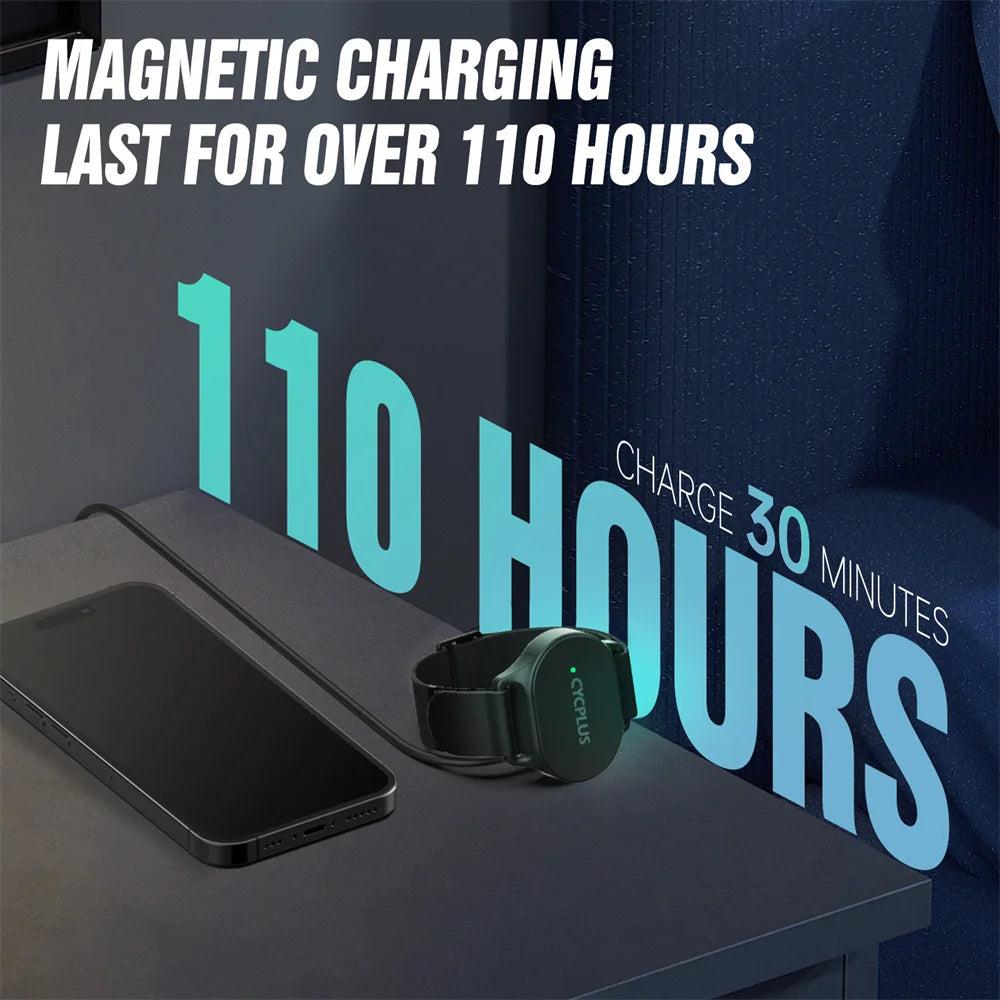 Heart rate sensor magnetic charging - view 4