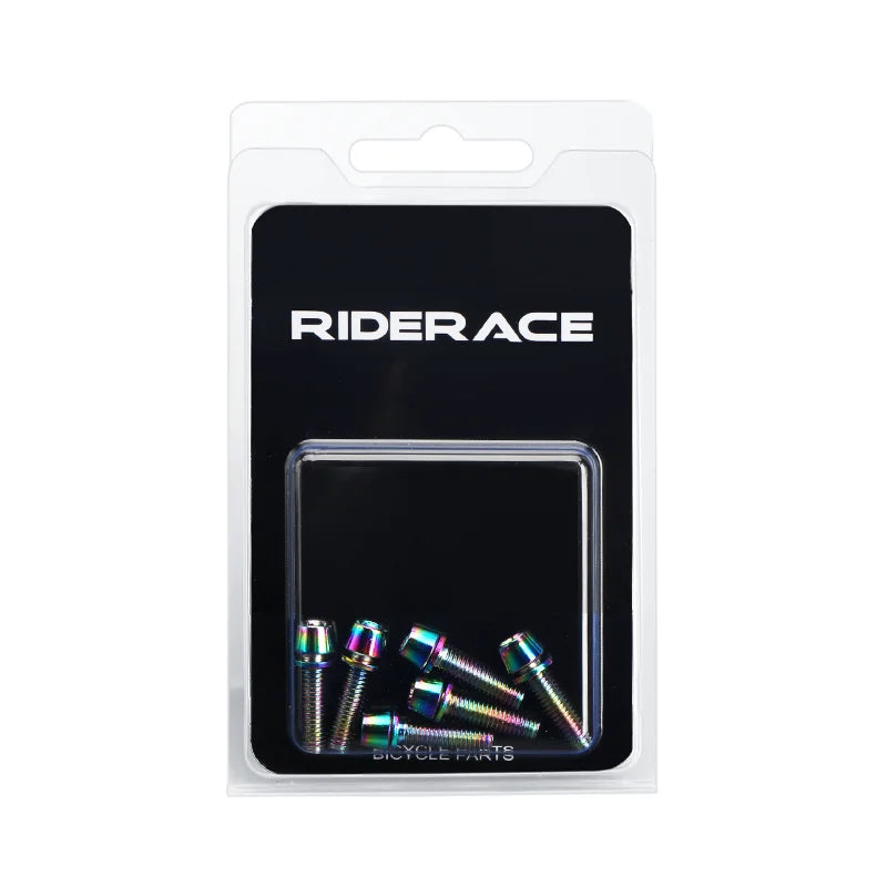 Colourful Stem Bolts — 6-Piece Handlebar Screws