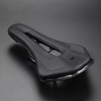 WEST BIKING Ultralight Hollow Saddle — PU Leather, Short Nose