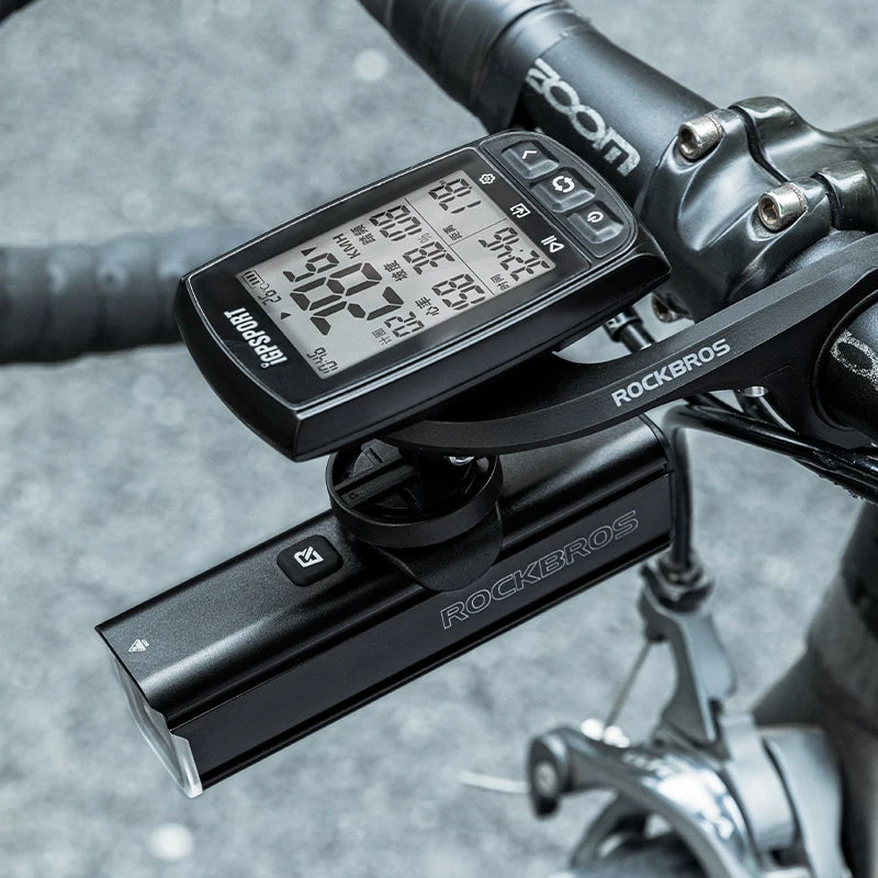 Out-front mount installed on handlebar - view 3