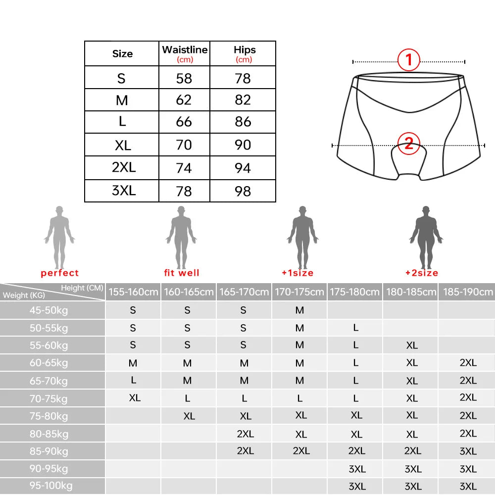 Silicone leg grip cycling shorts detail - view 6