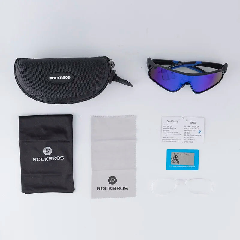 Cycling sunglasses myopia frame detail - view 6