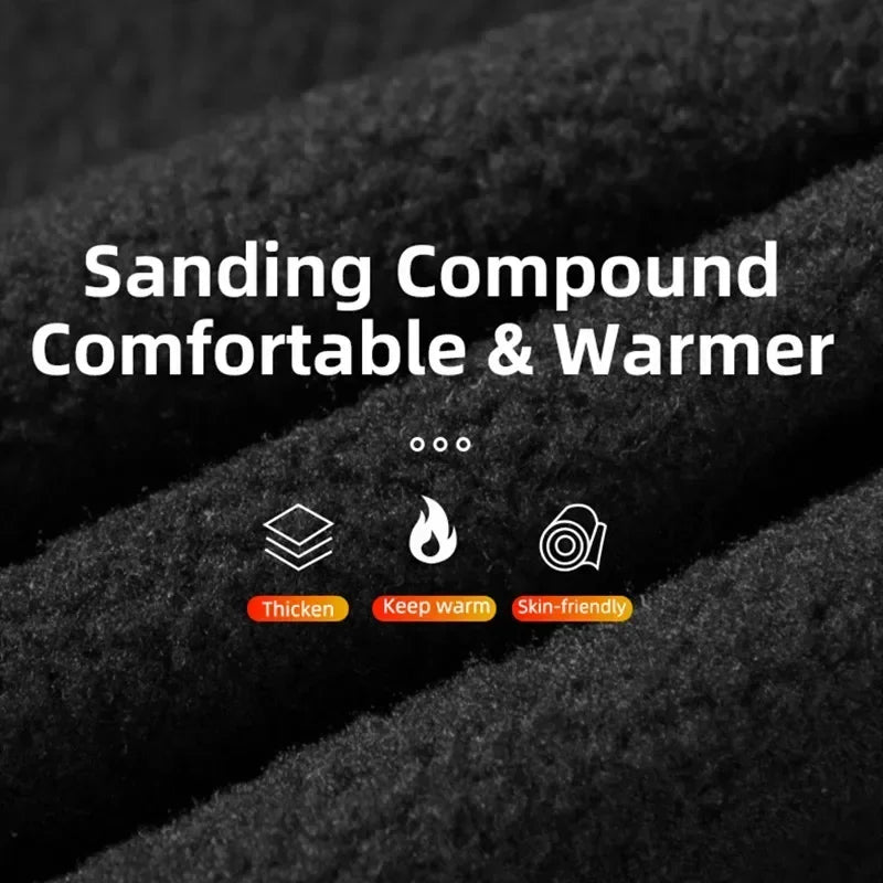 Windproof winter cap with glasses hole - view 3
