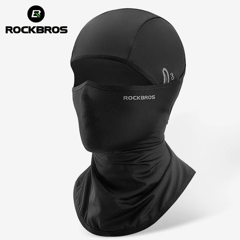 Pull-down cycling face mask design - view 7
